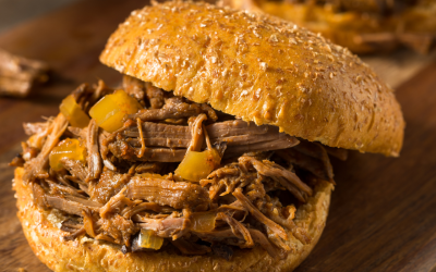 Shredded Beef Sandwich