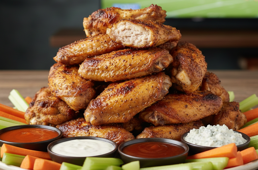 LIVIA’S GAMETIME CHICKEN WINGS