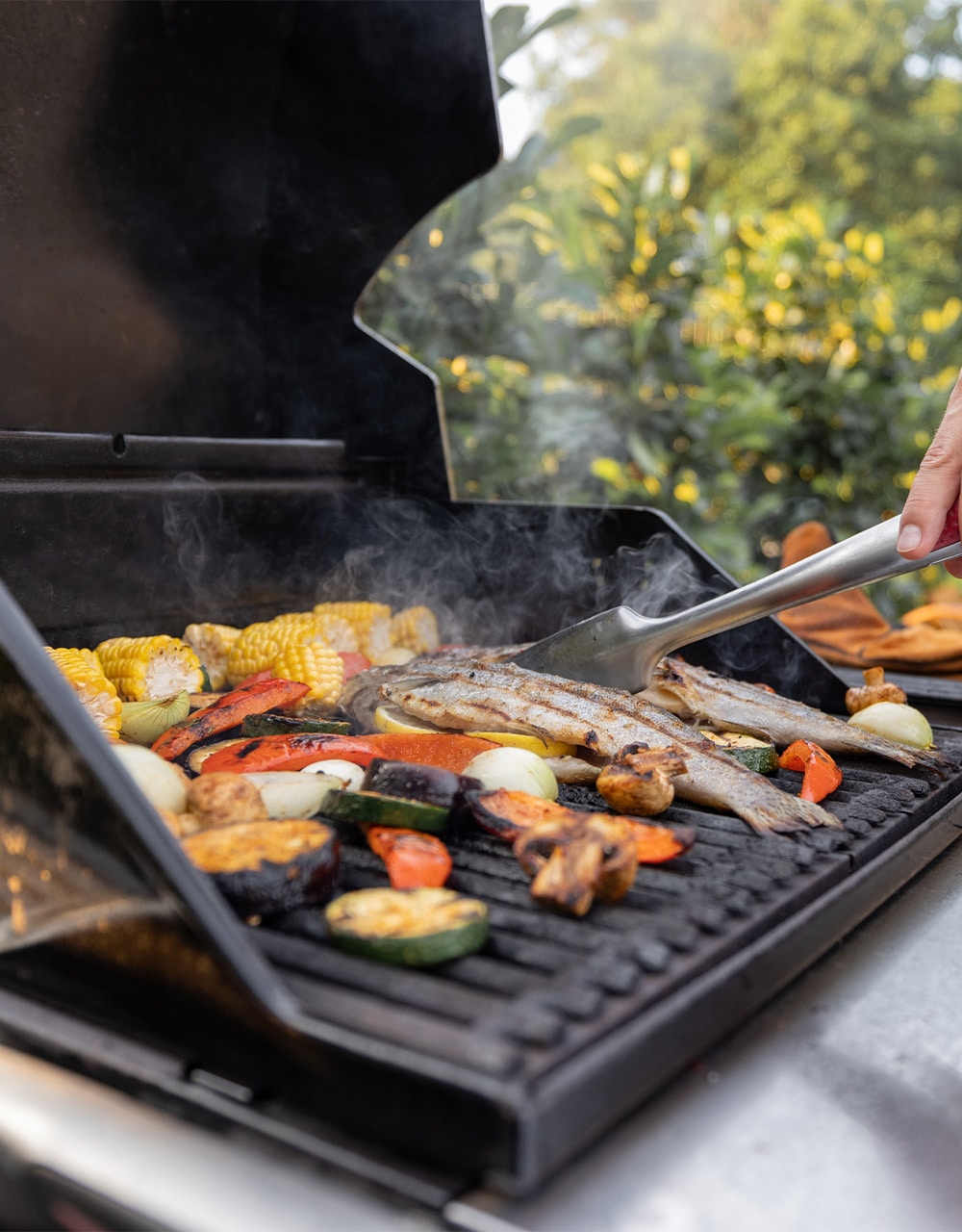 grilling demo