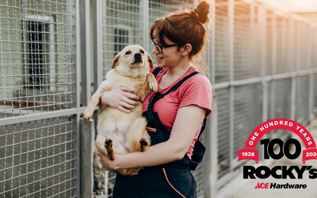 After a century of giving back to local communities, Rocky’s Ace Hardware nears $225,000 raised for animal shelters